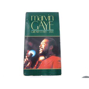 Marvin Gaye Greatest Hits Live VHS Music Concert Event R&B Soul